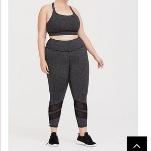 Torrid Space Gray Activewear Leggings Plus Size